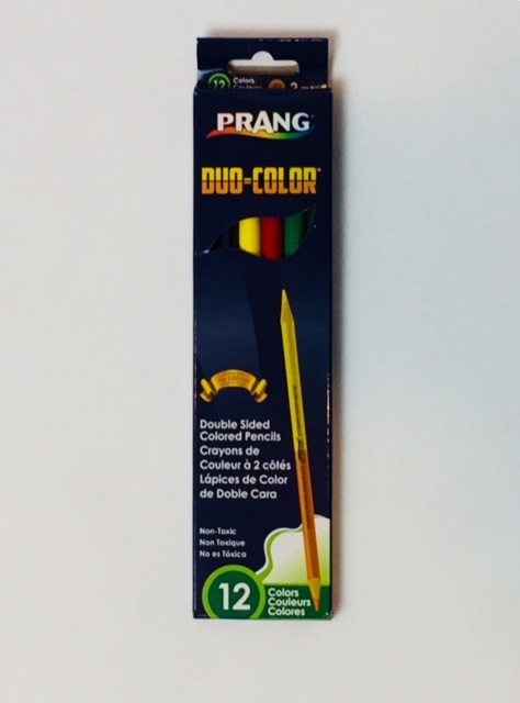 Prang Large Triangular Colored Pencils, 12 color set - DIX25120, Dixon  Ticonderoga Company
